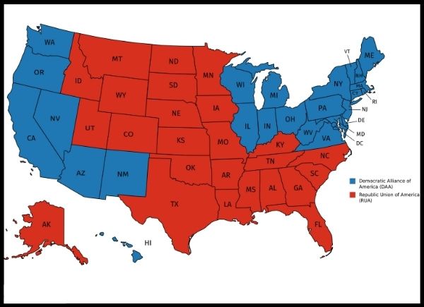 USER POLL: Is it time for the US to split into a ‘Liberal America’ and ‘Conservative America’?