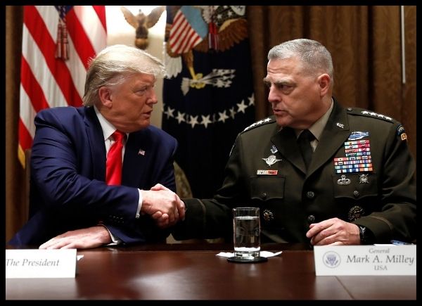 USER POLL: Should General Milley be prosecuted for treason for communicating with China behind Trump’s back?
